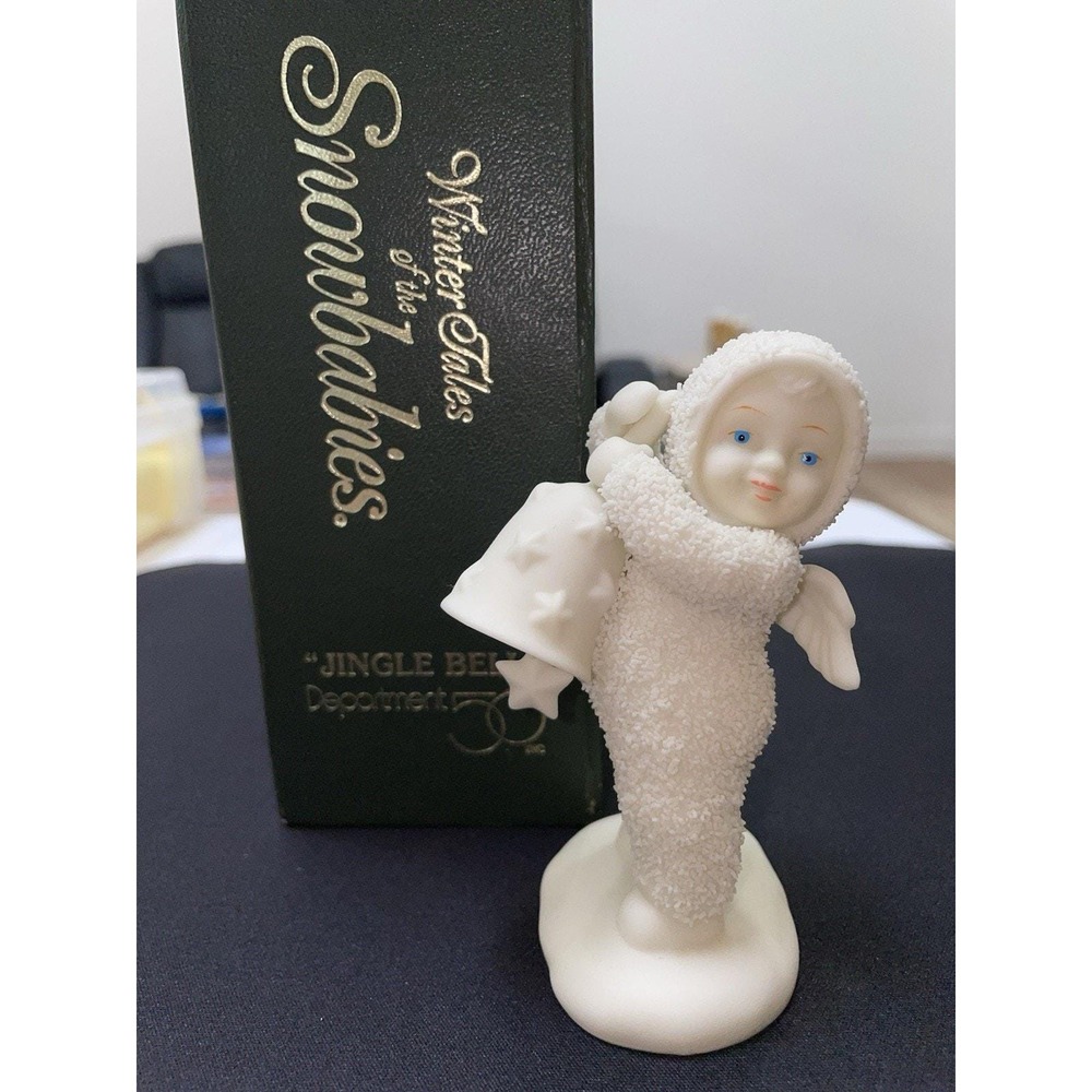 Vintage Dept 56 "Jingle Bell" Figurine Winter‎ Tales Christmas Figurine